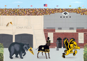 History of Iowa Mascots